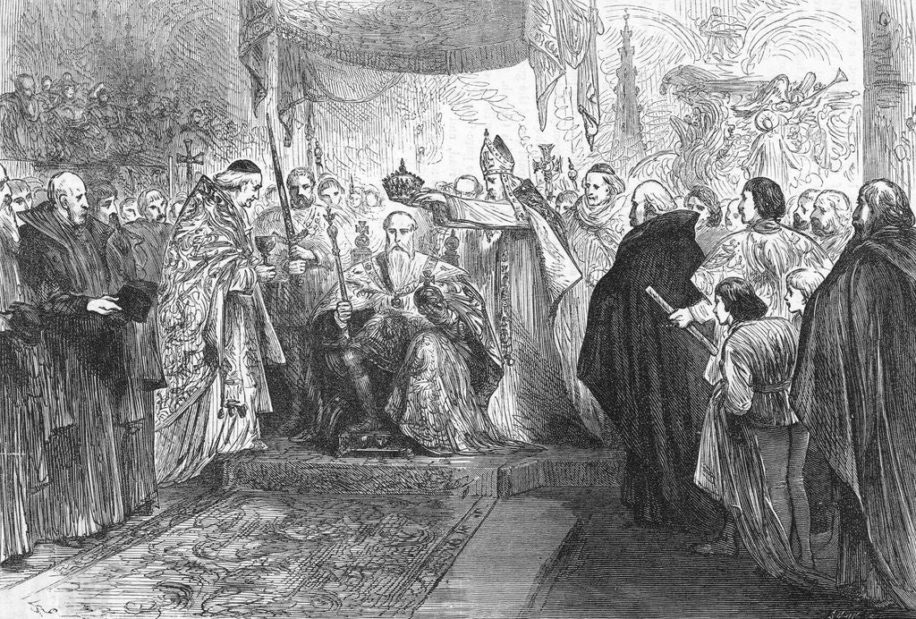 Detail of Coronation of Swedish King by Anonymous