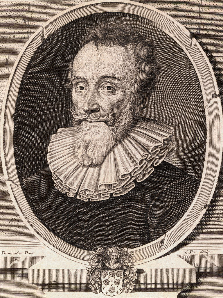 Detail of Francois de Malherbe by Anonymous