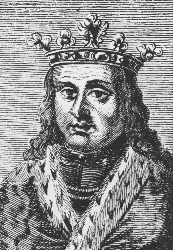 Detail of Denmark's King Christian I by Anonymous