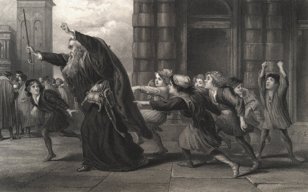 Detail of Illustration from Merchant of Venice by Anonymous