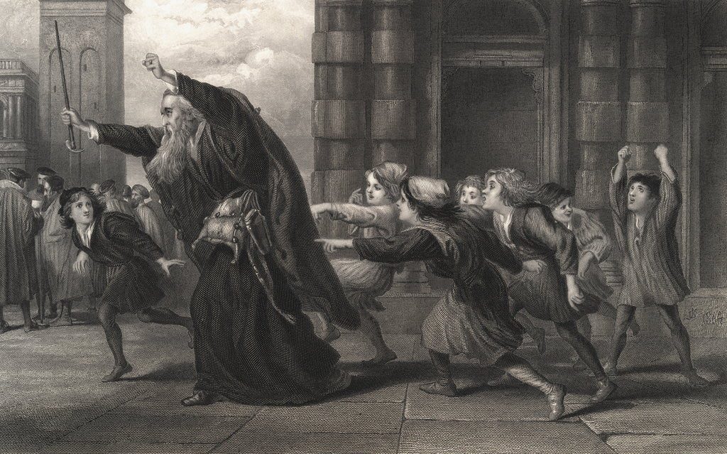 Detail of Illustration from Merchant of Venice by Corbis