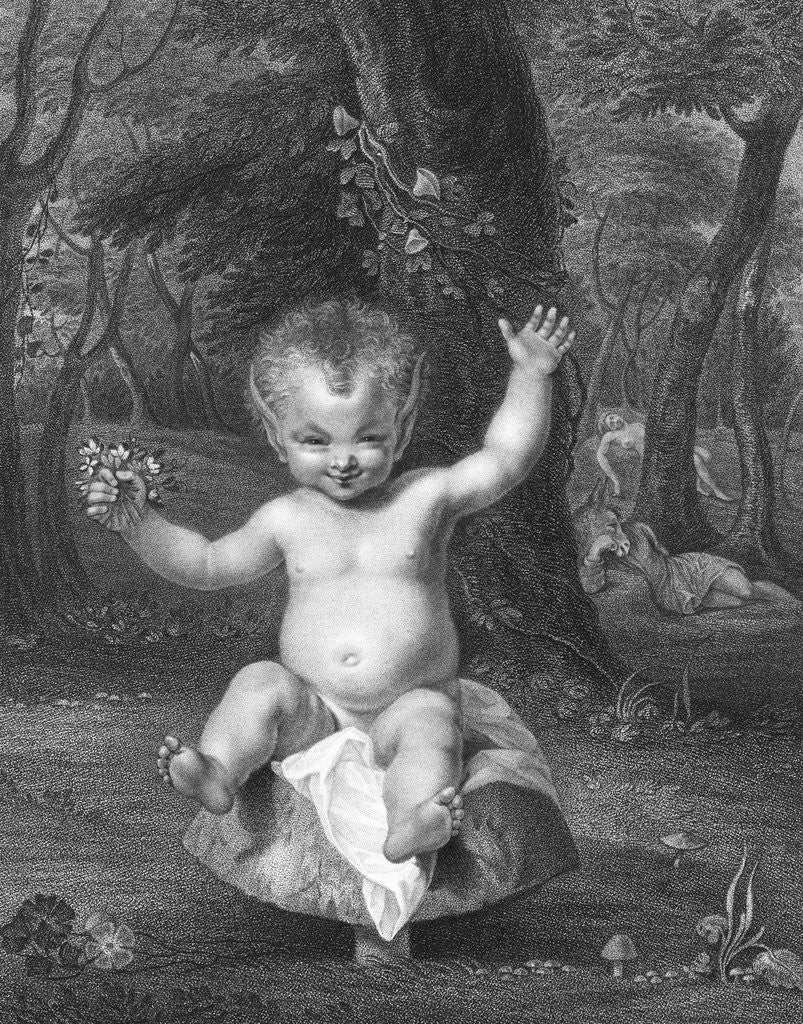 Detail of Illustration from Shakespeare's Midsummer Night's Dream by Corbis