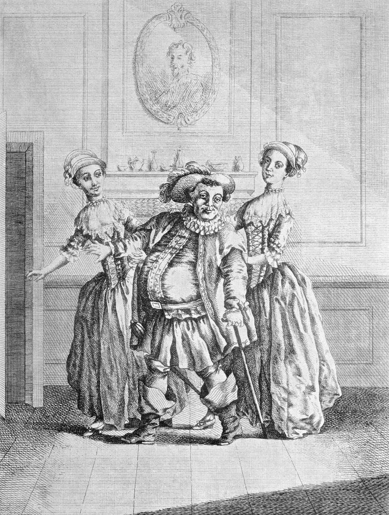 Detail of Illustration from Merry Wives of Windsor by Anonymous
