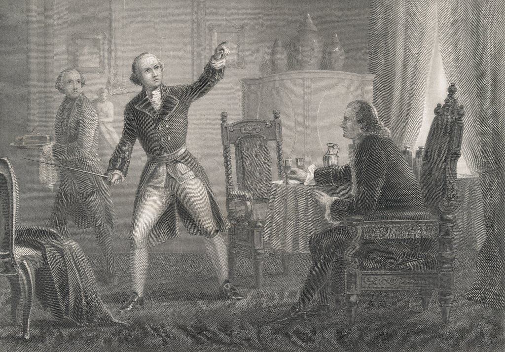 Detail of Interrogation by General James Wolfe