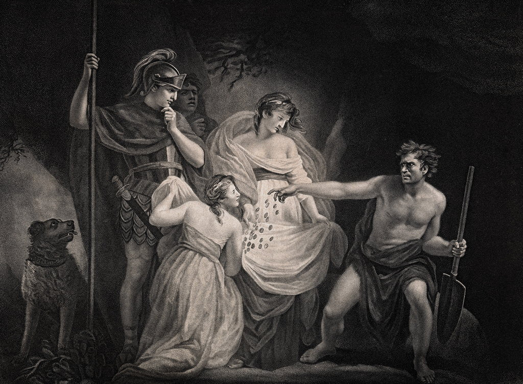 Detail of Shakespeare's Timon of Athens by Anonymous