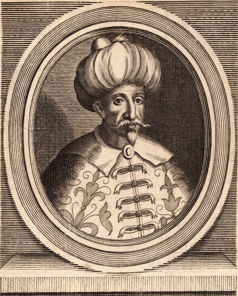 Detail of Portrait of Turkish King Mehmed I by Anonymous