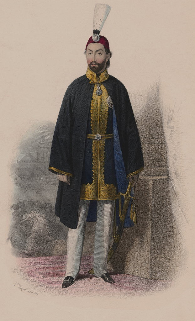 Detail of Turkish Sultan by Anonymous
