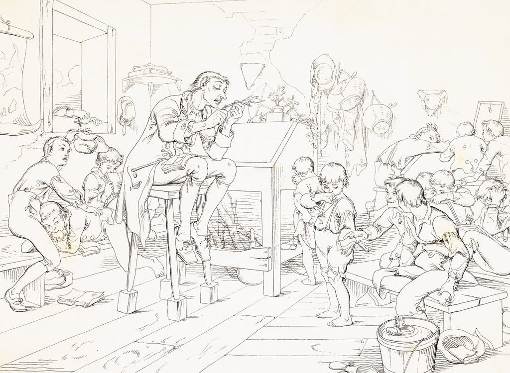 Detail of Illustration from Sleepy Hollow by Anonymous