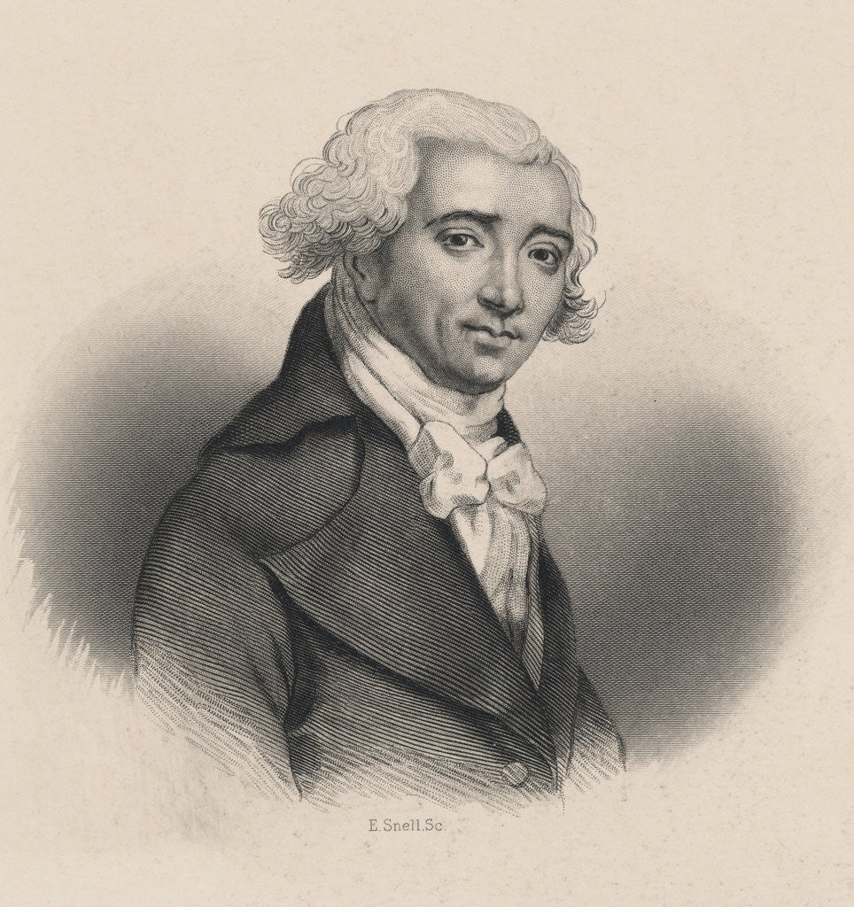 Detail of Portrait of Giovanni Battista Viotti by Anonymous