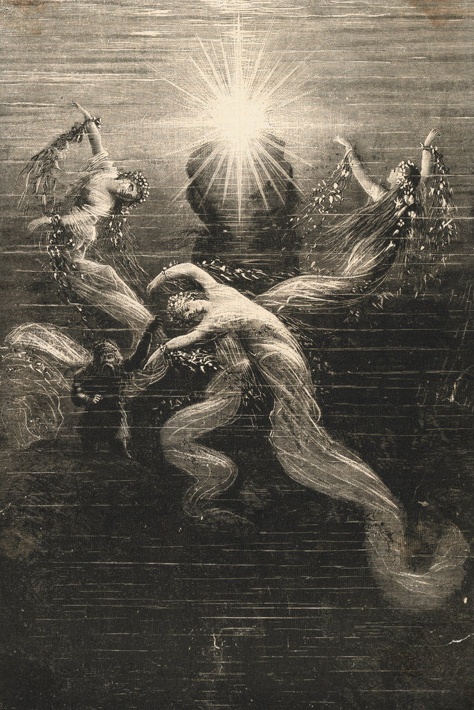 Detail of Scene from The Ring of the Nibelung by Richard Wagner