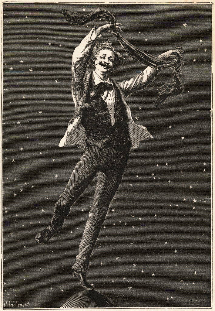 Detail of From the Earth to the Moon by Jules Verne