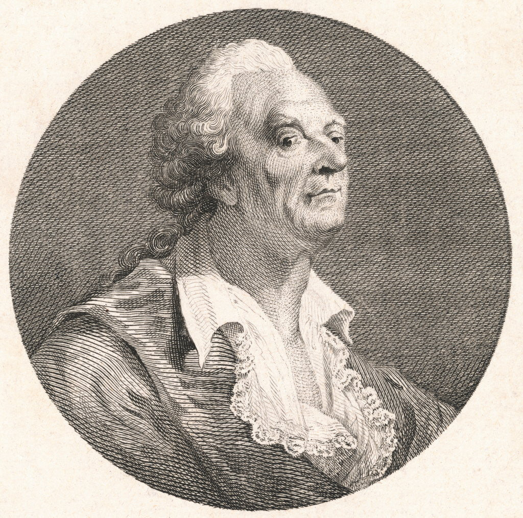 Detail of Portrait of Georges-Louis Leclerc Comte de Buffon by Anonymous