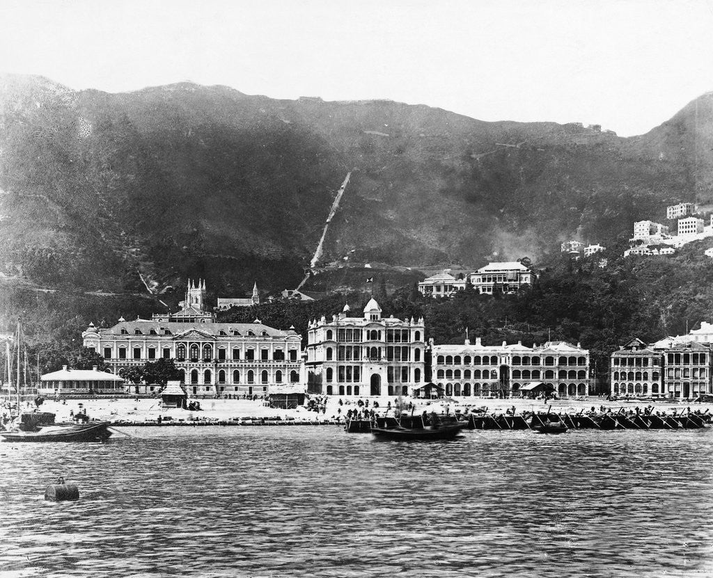 Detail of Hong Kong by Anonymous