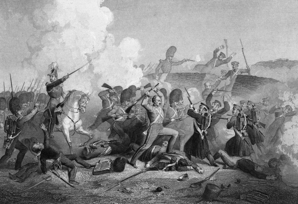 Detail of Battle During Crimean War by Anonymous