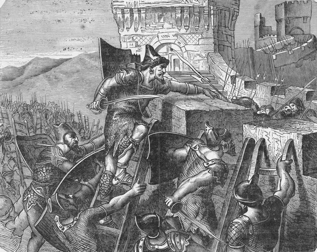 Detail of Babylonians Seizing Ancient City by Anonymous
