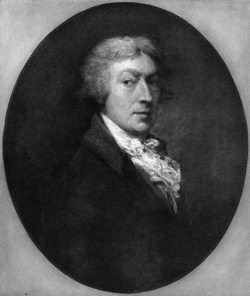 Detail of English Painter Thomas Gainsborough by Anonymous