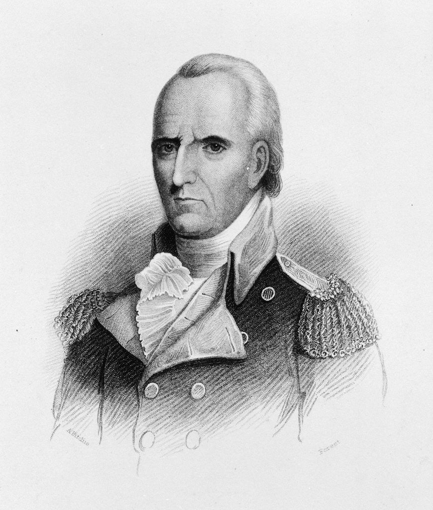 Detail of Portrait of General John Stark by A.H. Ritchie