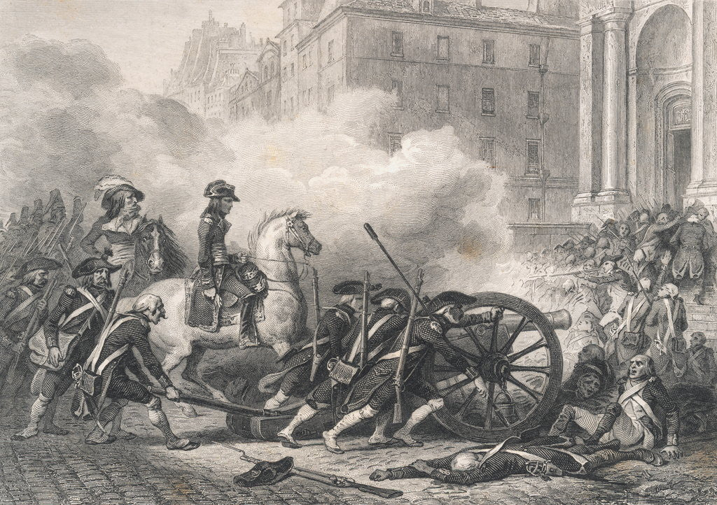 Detail of Napoleon Crushing Royalist Rebellion by Corbis