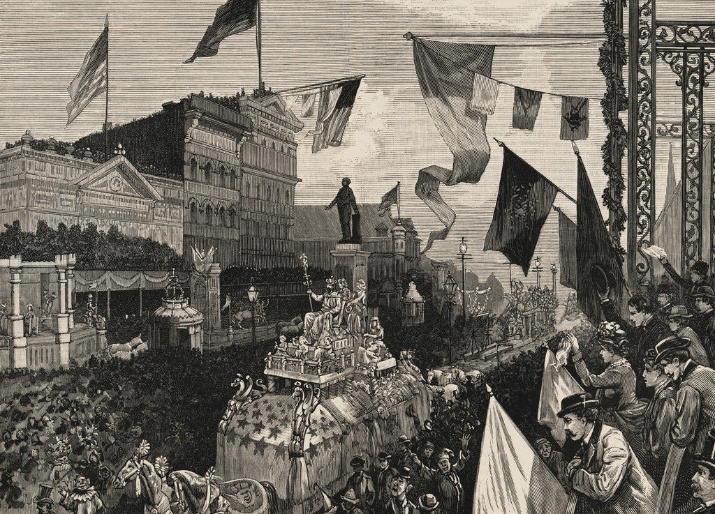 Detail of Mardi Gras Carnival by Anonymous