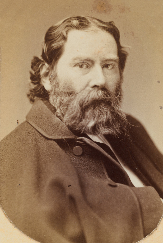 Detail of Portrait of James Russell Lowell by Anonymous