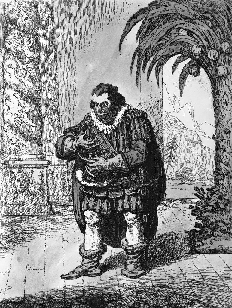 Detail of Francisco Pizzaro Gloating Over Gold by Anonymous