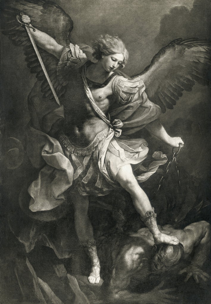 Detail of Saint Michael by Reni Guido