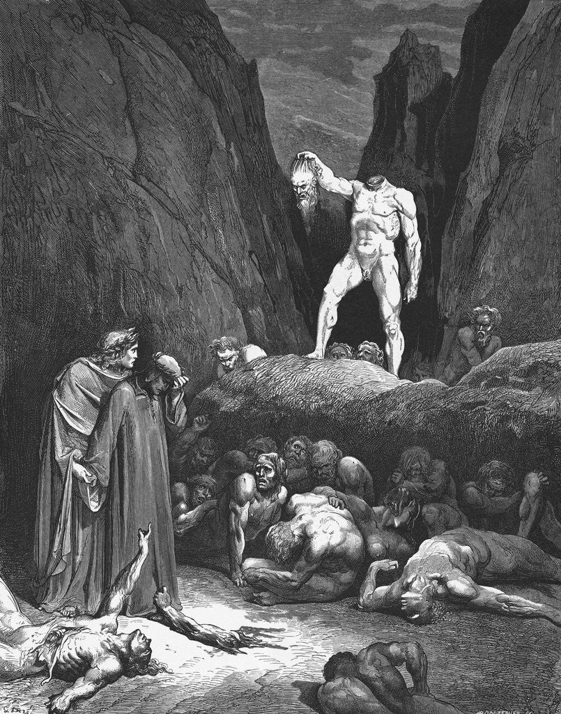 Detail of Illustration from Inferno by Dante by Anonymous