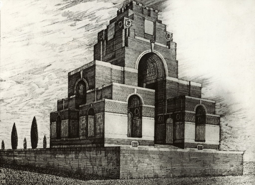 Detail of View of Thiepval Arch by Anonymous