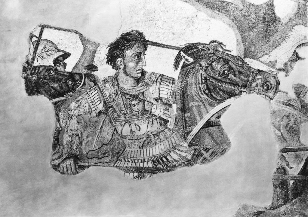 Detail of Portrait of Alexander the Great by Anonymous
