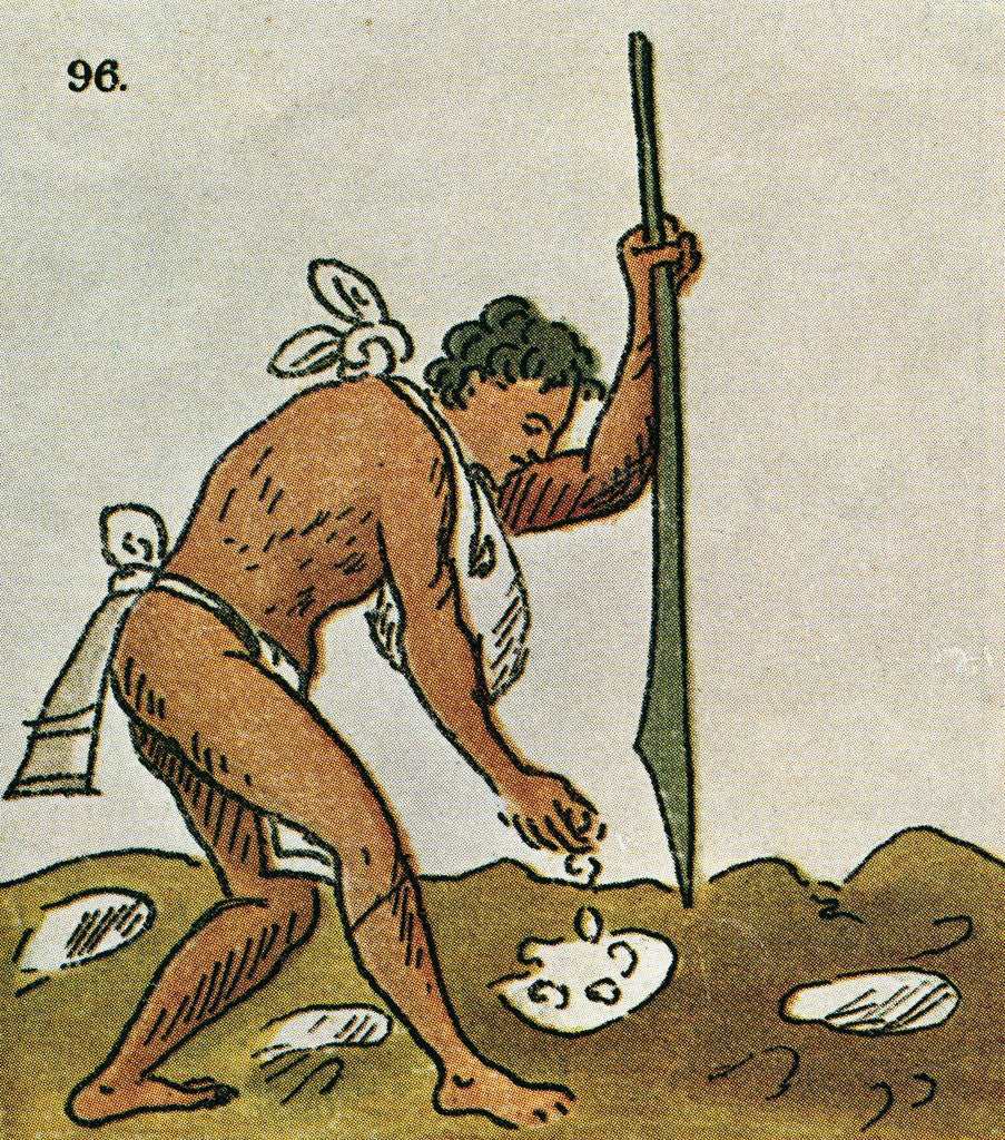 Detail of Planting Corn by Anonymous