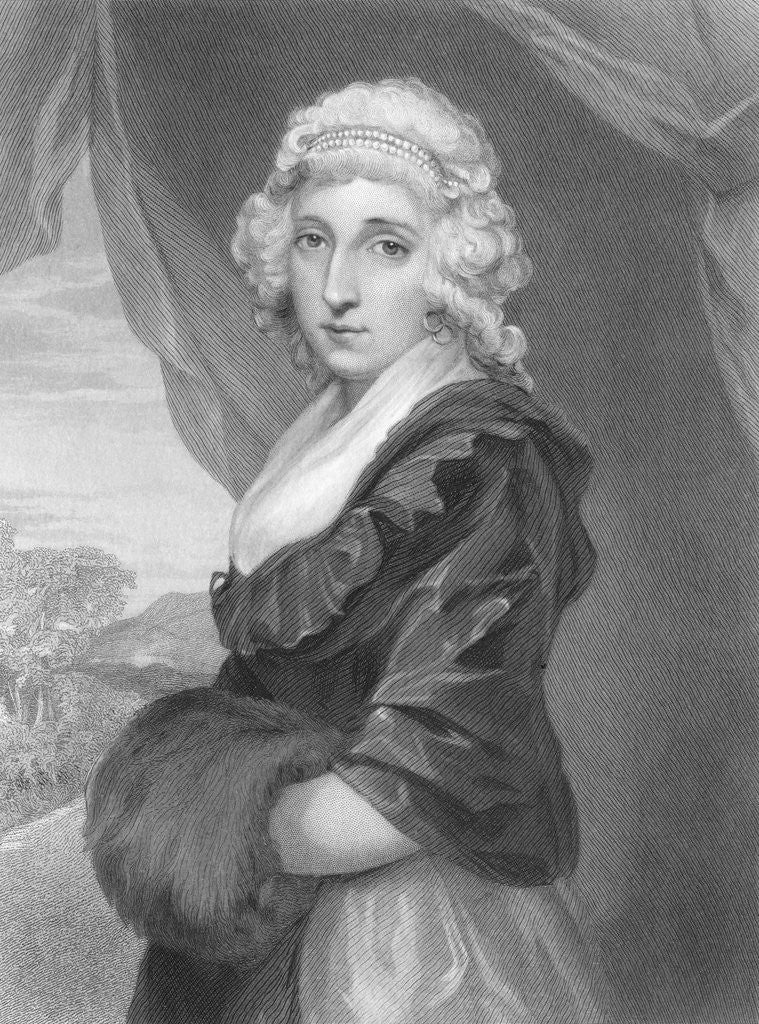 Detail of Portrait of Abigail Amelia Adams by Corbis