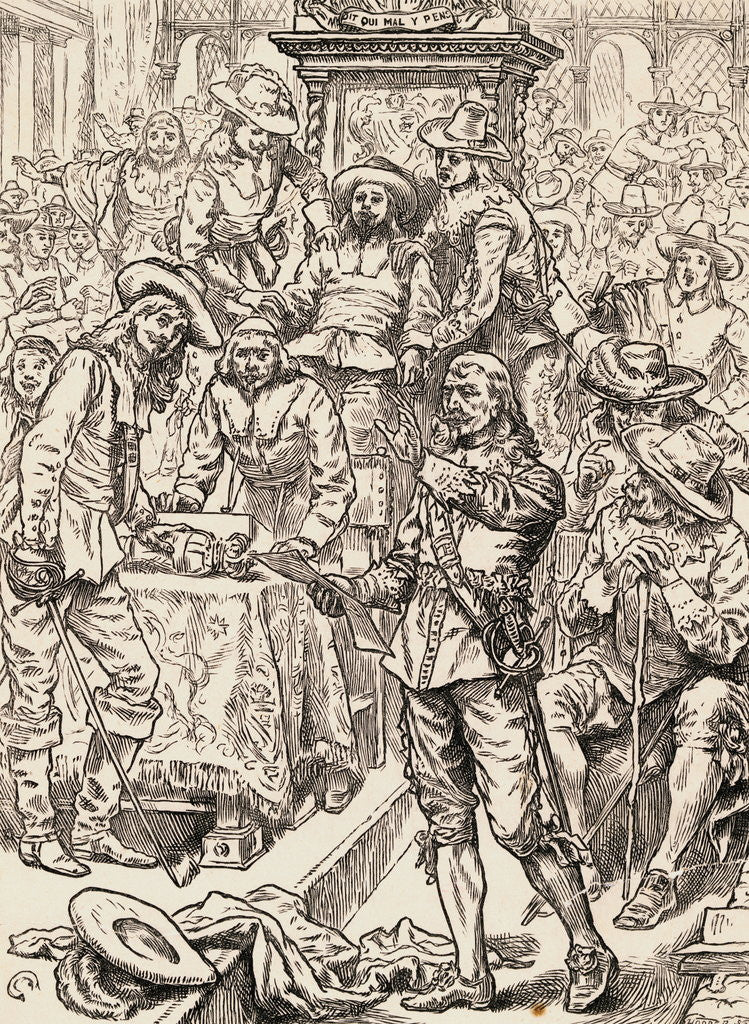 Detail of King Charles I by Anonymous
