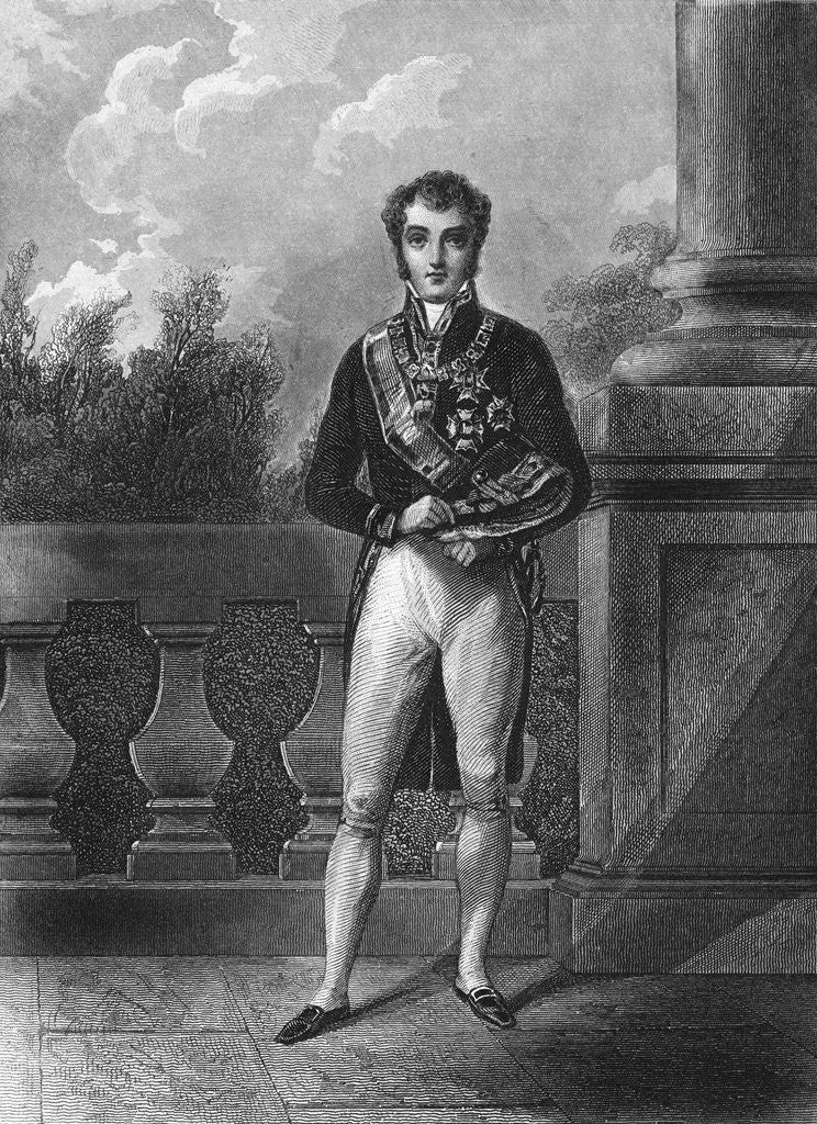 Detail of Portrait of Young King Ferdinand VII by Anonymous