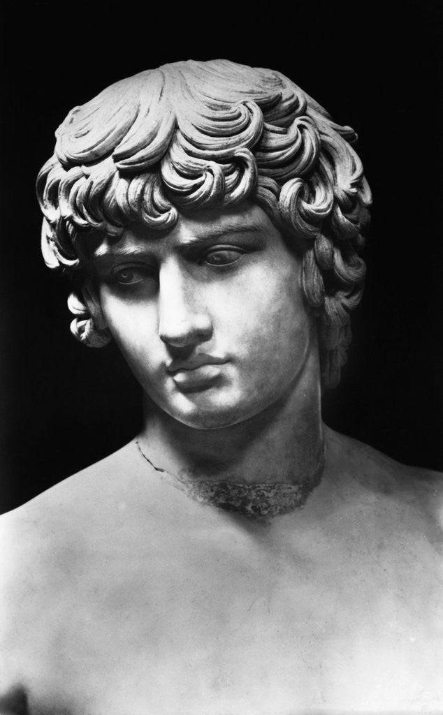 Detail of Statue of Roman Youth by Anonymous