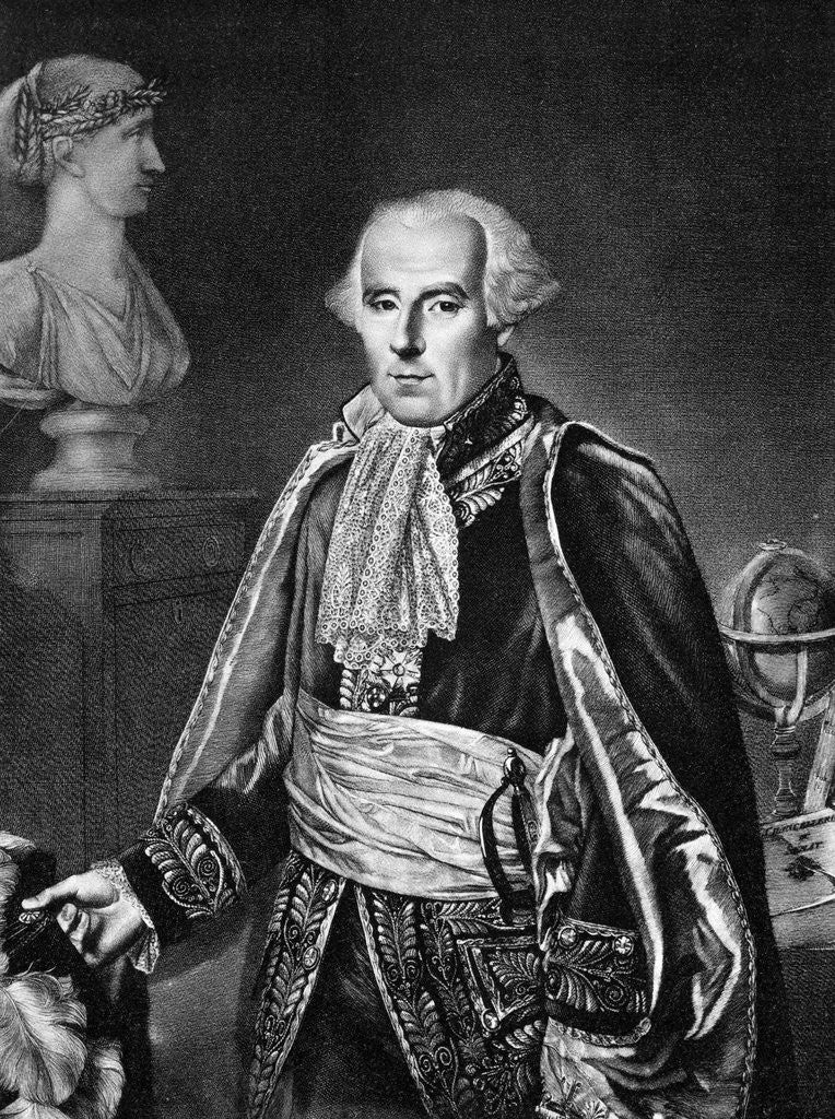 Detail of Astronomer Pierre Simon by Anonymous
