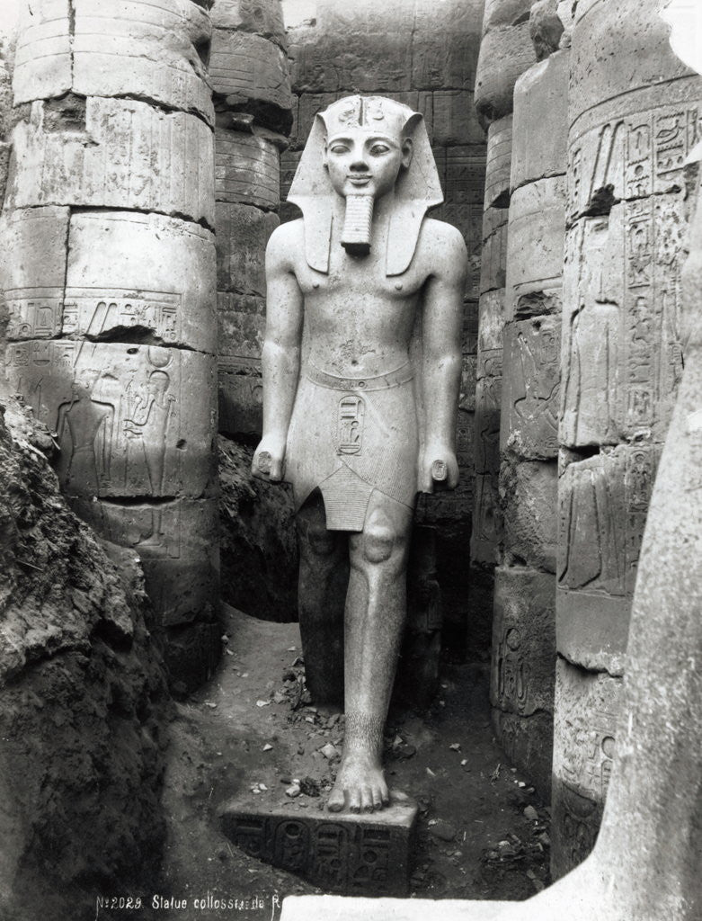 Detail of Statue of Ramses II by Anonymous