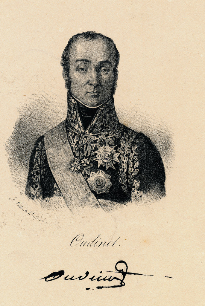 Detail of Portrait of a French General by Anonymous