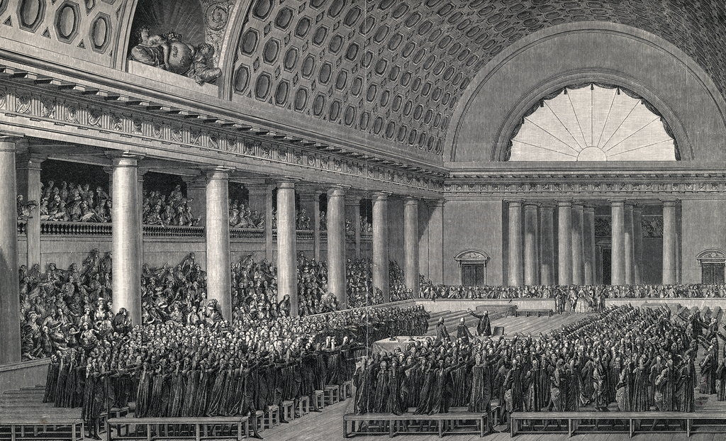 Detail of Illus/Natl Assembly At Versailles by Anonymous