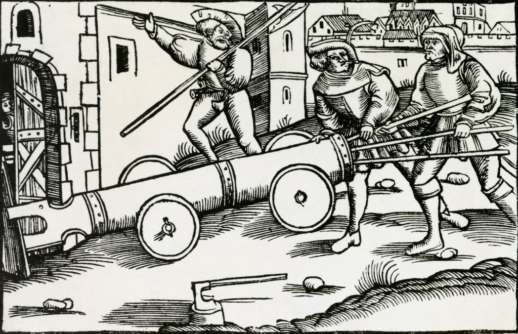 Detail of Muzzle Loading Canon by Anonymous