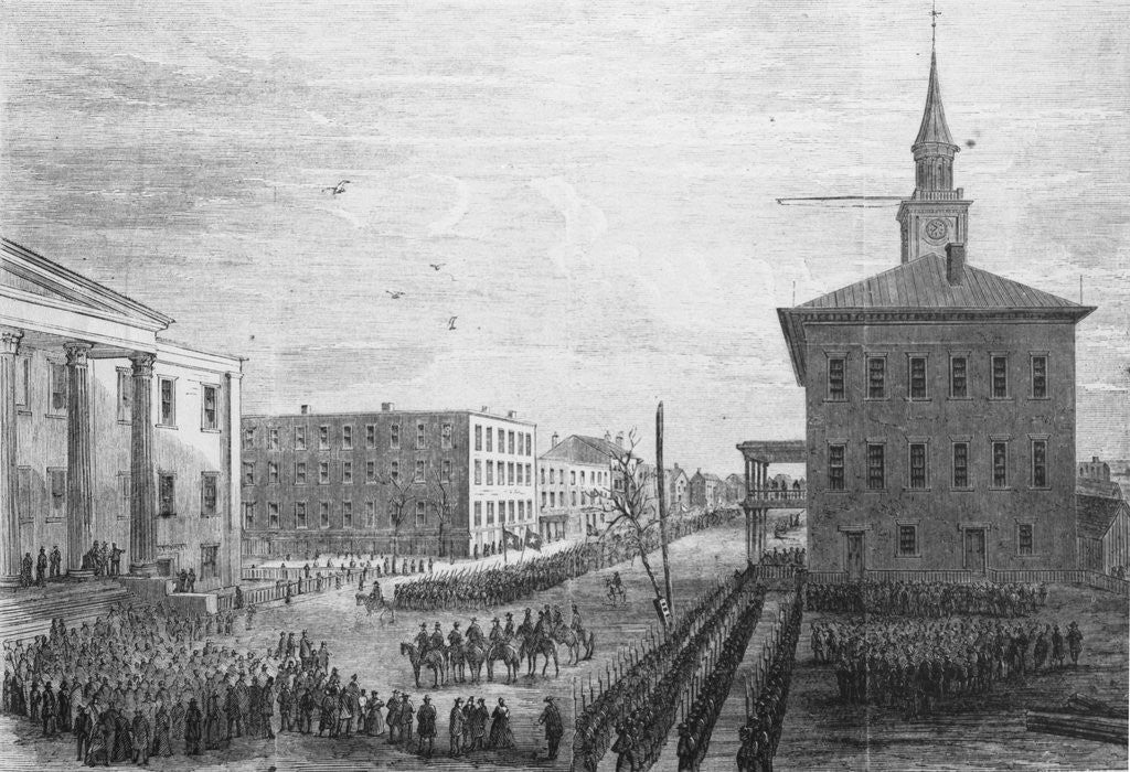Detail of General Sherman's Army in Savannah, Georgia by Anonymous