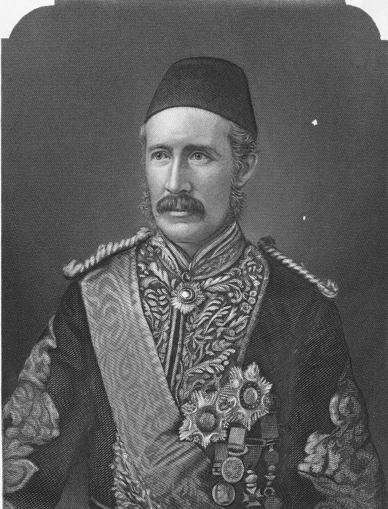 Detail of Portrait of Charles George Gordon by Anonymous