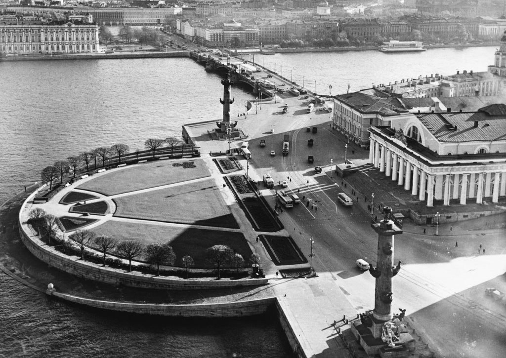 Detail of Birzhevaya Square by Anonymous