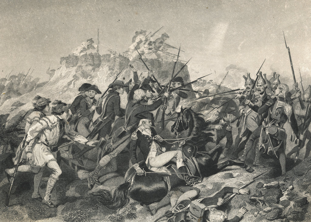 Detail of General Arnold Resting on a Horse by Anonymous