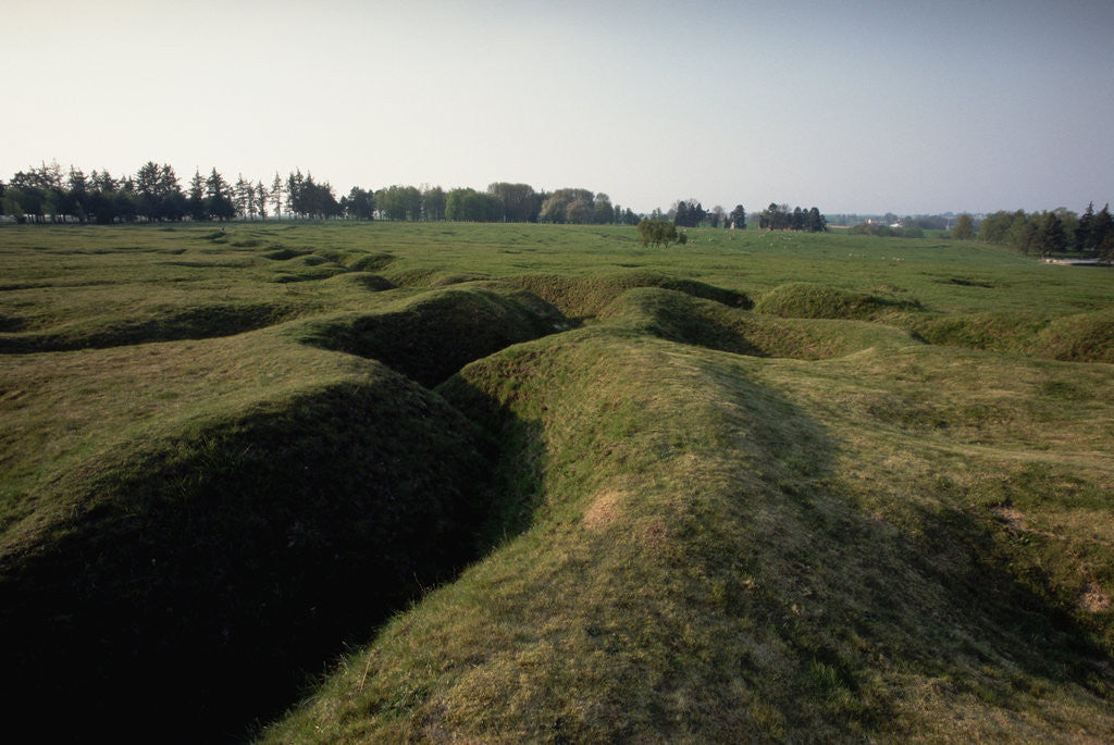 Detail of German Front Line Trenches by Corbis