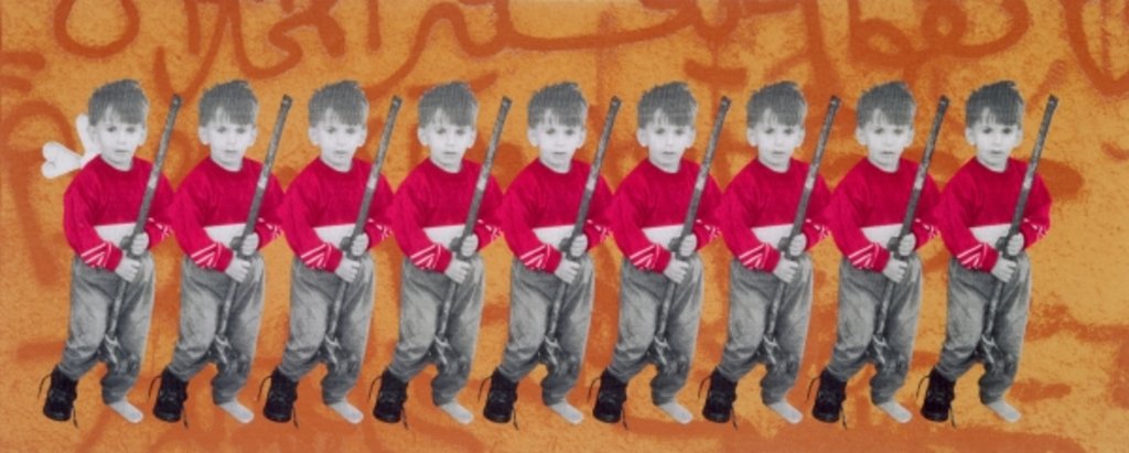 Children of War, children of peace, 1996 by Laila Shawa