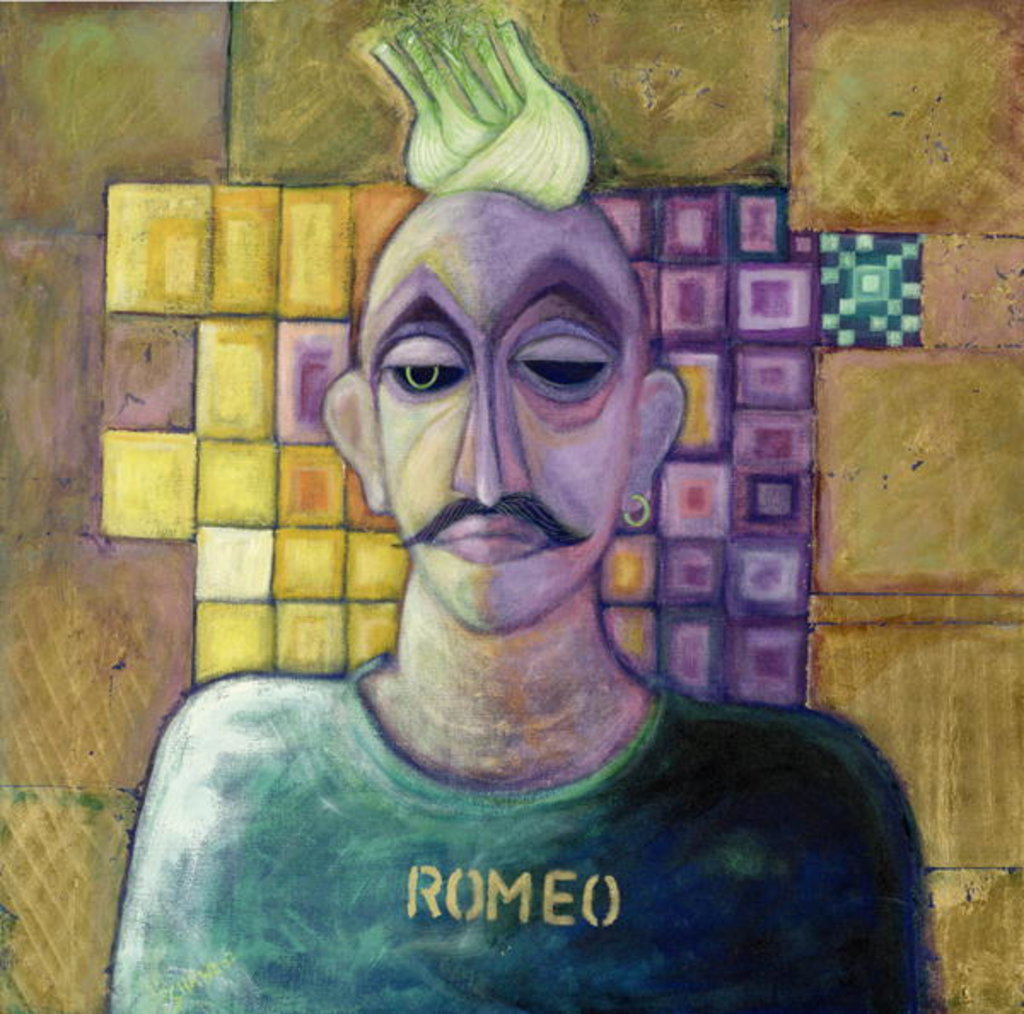 Detail of Romeo, 1970 by Laila Shawa