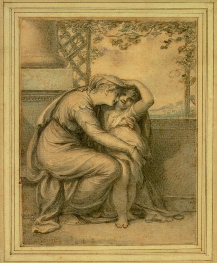 Detail of Andromache and Astyanax, 1789 by Richard Cosway
