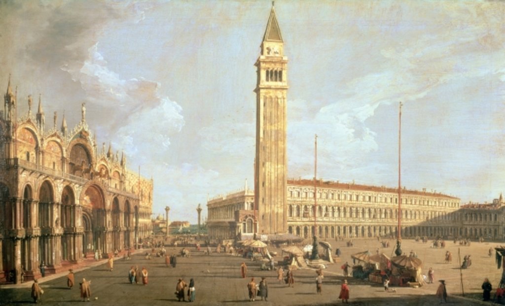 Detail of Towards St.Mark's by Canaletto