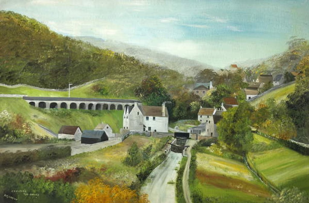 Detail of Chalford the Valley, Gloucestershire by H. M. Coates