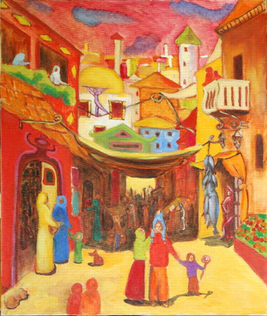 Detail of Alger, 2004 by Zanara/ Sabina Nedelcheva-Williams